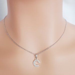 Initial C Necklace